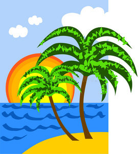 热带海滩