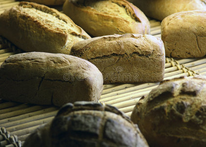 巴黎面包店的面包图片