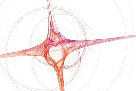 心脏与交叉分形照片