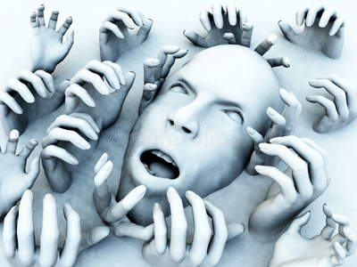 吓人表情包图片