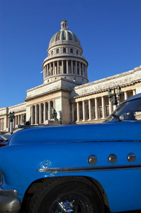 古巴哈瓦那的国会大厦景观图片