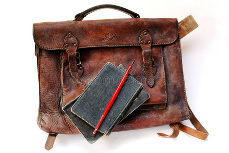 三十年代的老式书包照片
