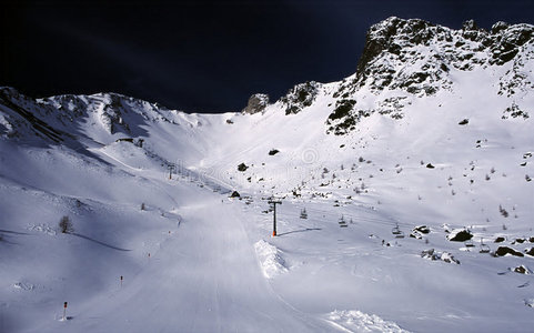 雪地跑道