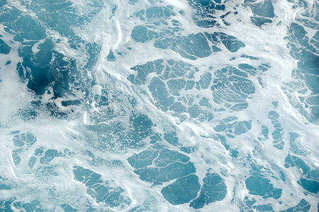 海水水源海水泡沫照片