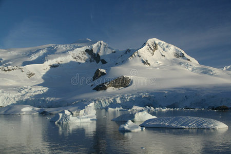 冰川山，反射