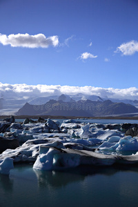 大量冰山