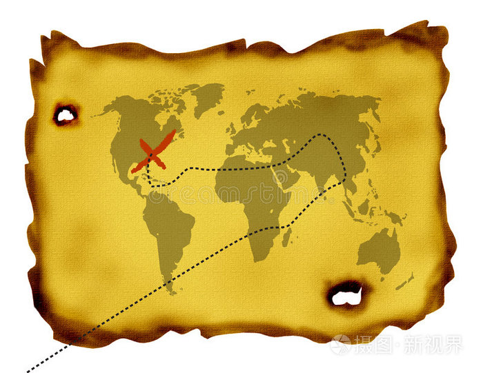 藏宝图照片-正版商用图片0h71aj-摄图新视界