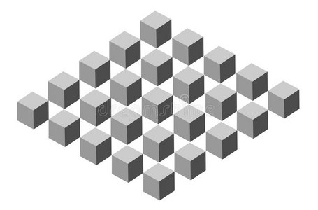 三维立方体图片