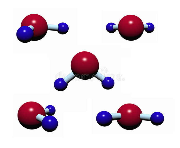 水分子模型-塑料
