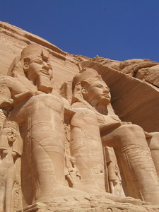 古埃及雕像图片