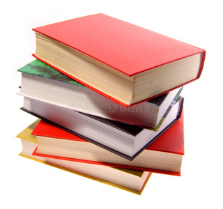 一堆书合在一起照片