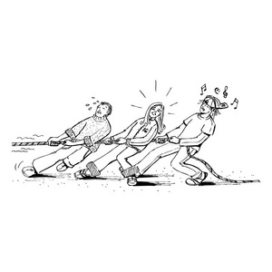 绳子拉图片-绳子拉素材-绳子拉插画-摄图新视界