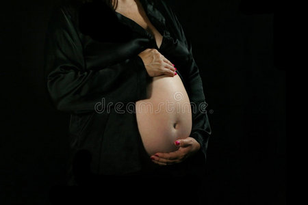 孕妇抱