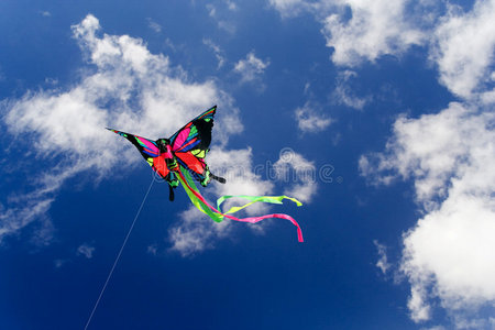 风筝蝴蝶照片
