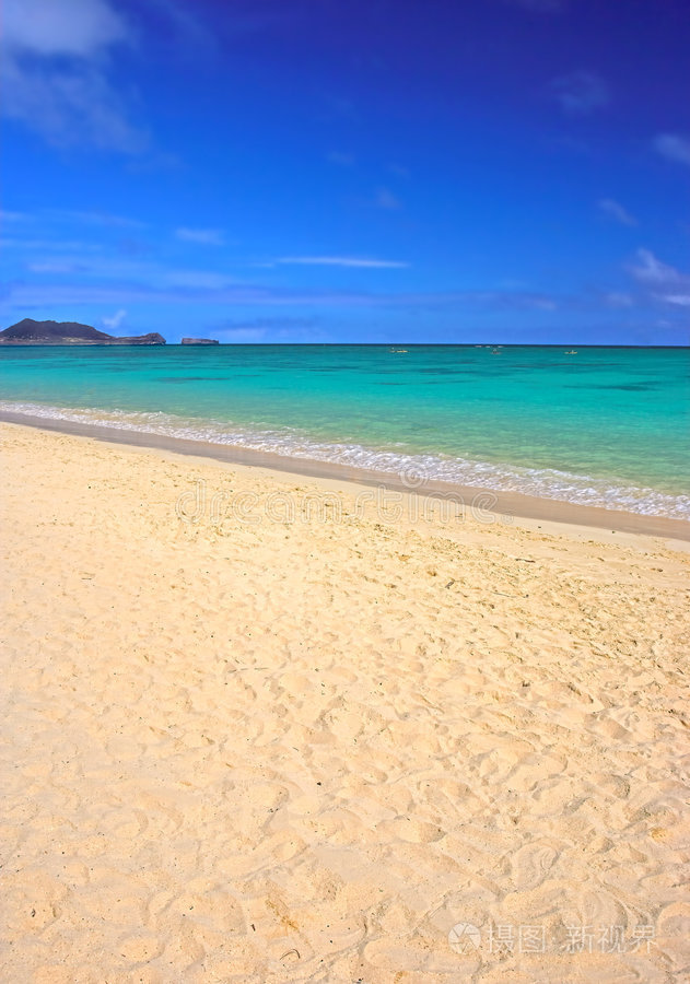 热带海滩-夏威夷贝娄海滩照片-正版商用图片0h83a6-摄图新视界