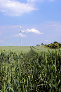 绿地风力发电机