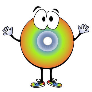 卡通cd人物剪贴画照片