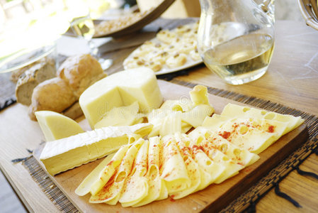 奶酪拼盘照片