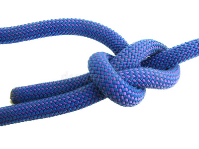 攀岩绳上的圆结