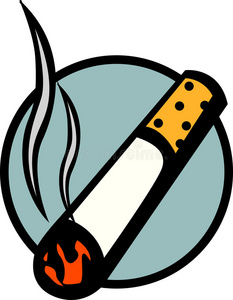 香烟卡通雪茄和香烟人物香烟盒香烟包装一个女人的手拿着香烟图标标志