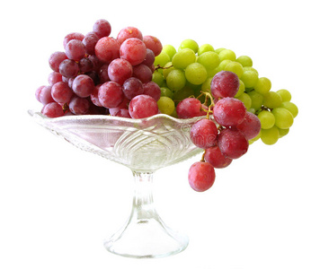 绿葡萄和红葡萄