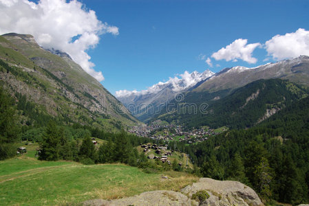 高山全景