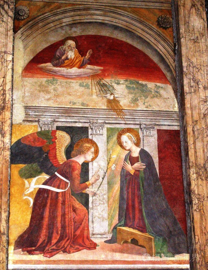 教堂教堂的雕像罗马古建筑天主教会米兰大教堂威尼斯马赛克细节壁画