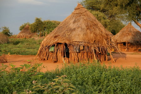 埃塞俄比亚的非洲小屋图片