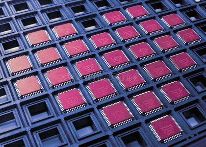 cpu芯片的心脏照片