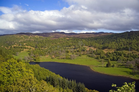 苏格兰乡村和湖泊