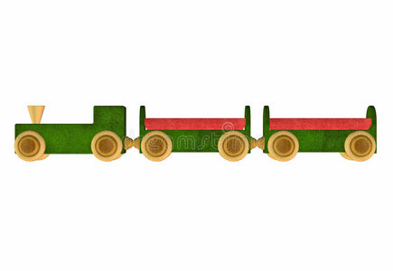 木制火车玩具