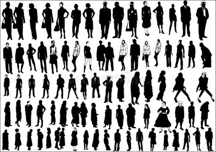 人物姿势人物不同的姿势照片