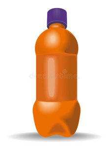 塑料瓶橙色