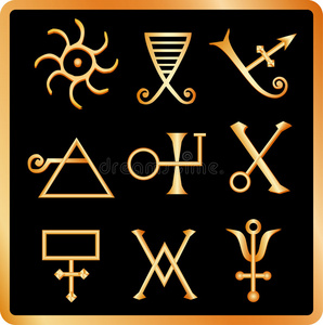 炼金术符号1.照片