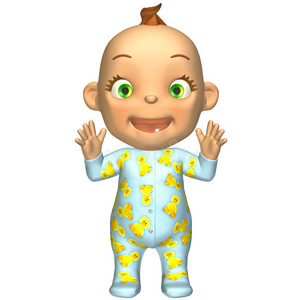 动画萌宝宝头像婴儿动画片照片