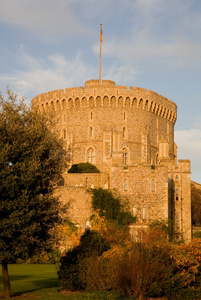 温莎城堡圆塔照片