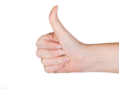 大拇指指甲图片