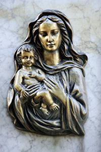 圣母玛利亚和耶稣