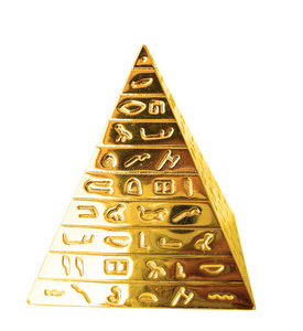 黄金金字塔照片