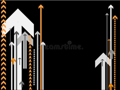 矢量箭头背景