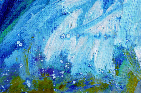 油画色彩抽象画照片