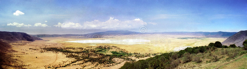 ngorongoro火山口全景图