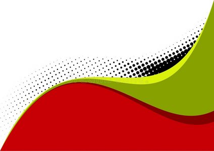 红绿红绿白曲线照片