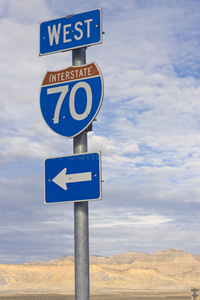 70号州际公路标志