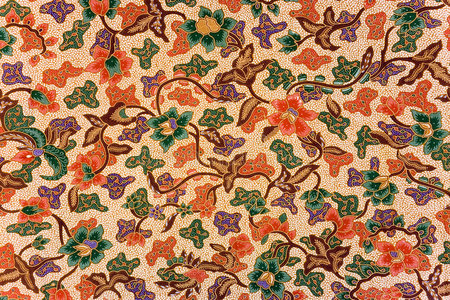 印度尼西亚编织丝纱笼印尼蜡染纱笼照片