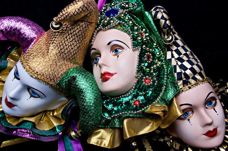 狂欢节面具照片