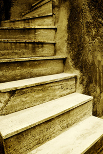 古老的意大利楼梯