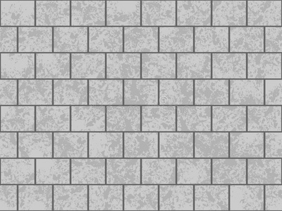 灰色砌块墙照片