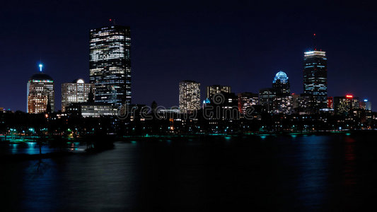 波士顿夜景线