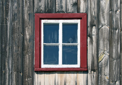 木屋的窗户